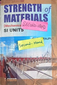 Strength Of Materials Mechanics Of Solids Si Units By Rk Rajput