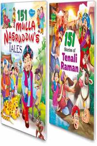 Sawan Set Of 2 Story Books 151 Series (Mulla Nasruddin & Tenali Rama)