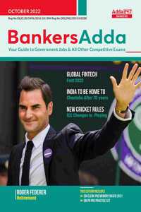 Current Affairs Magazine for Bank, SSC, Railways & State PSC Exams | Competition Power October 2022 English Edition by Adda247