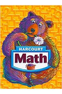 Harcourt School Publishers Math: Student Edition Unit Books Grade 1 2002