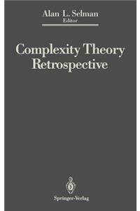 Complexity Theory Retrospective