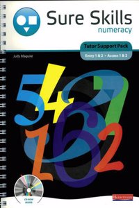 Sure Skills Numeracy Tutor Support Pack Entry 1 and Entry 2