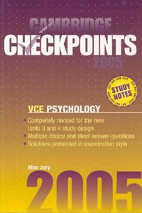 Cambridge Checkpoints Vce Psychology 2005