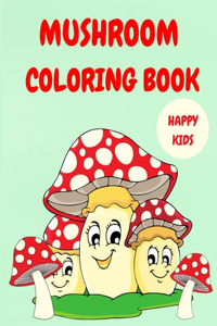 Mushroom Coloring Book