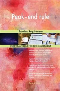 Peak-end rule Standard Requirements