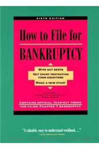 How to File for Bankruptcy