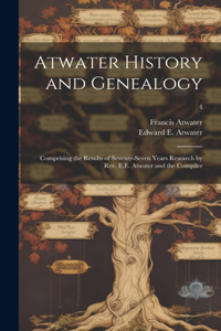 Atwater History and Genealogy