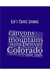 Colorado Kid's Travel Journal