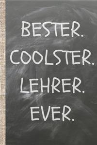 Bester coolster Lehrer ever