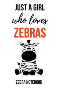 Just A Girl Who Loves Zebras