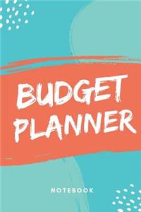 Budget Planner Notebook