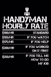 Handyman Hourly Rate