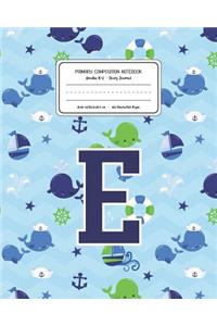 Primary Composition Notebook Grades K-2 Story Journal E