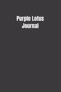 Purple Lotus Journal