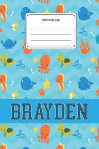 Composition Book Brayden