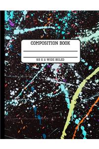 Composition Book Wide Ruled