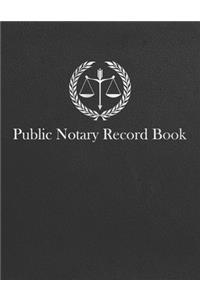 Public Notary Record Book