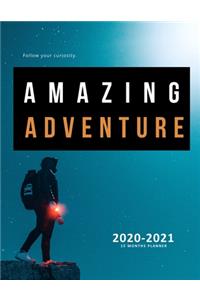 2020 2021 15 Months Adventure Daily Planner