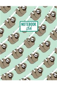 Sloth Notebook