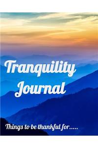 Tranquility Journal