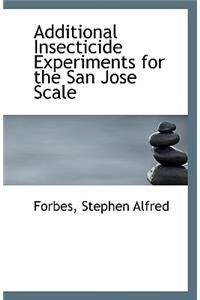 Additional Insecticide Experiments for the San Jose Scale