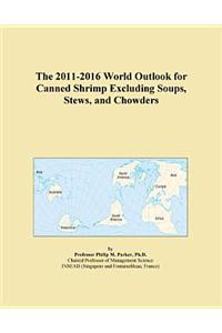 The 2011-2016 World Outlook for Canned Shrimp Excluding Soups, Stews, and Chowders