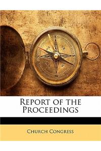 Report of the Proceedings
