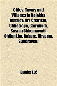 Cities, Towns and Villages in Dolakha District