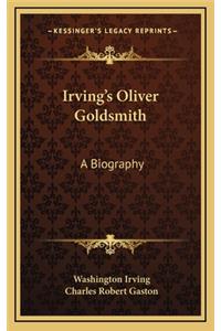 Irving's Oliver Goldsmith