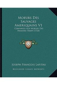 Moeurs Des Sauvages Ameriquains V1