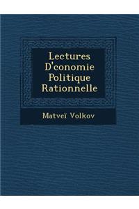 Lectures D' Conomie Politique Rationnelle