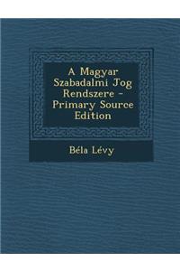 Magyar Szabadalmi Jog Rendszere