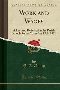 Work and Wages