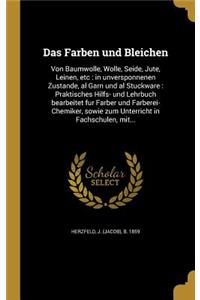 Das Fa Rben Und Bleichen