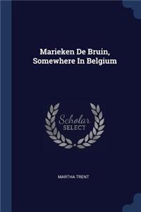 Marieken De Bruin, Somewhere In Belgium