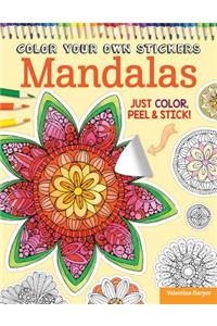 Color Your Own Stickers Mandalas