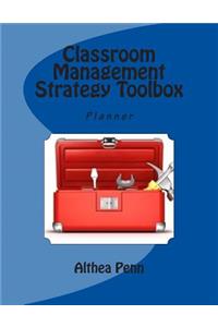 Classroom Management Strategy Toolbox Planner