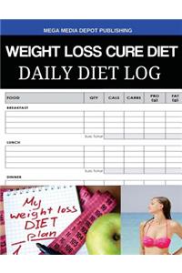 Weight Loss Cure Diet Daily Diet Log