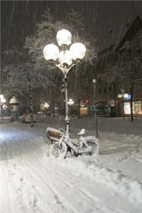 Bicycle in the Snow Journal