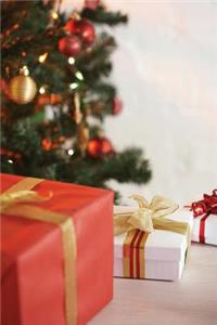Presents by the Tree Notebook