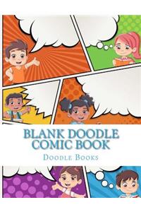 Blank Doodle Comic Book
