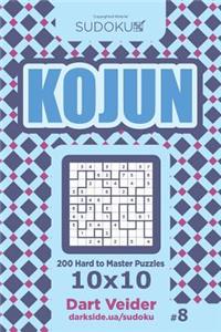 Sudoku Kojun - 200 Hard to Master Puzzles 10x10 (Volume 8)