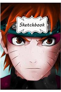 Sketchbook Naruto: Blank Paper for Drawing, Doodling or Sketching (Sketchbooks)