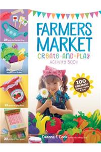 Farmers Market Create-And-Play Activity Book