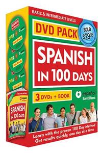 Spanish in 100 Days DVD Pk / Spanish in 100 Days DVD Pack