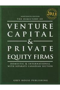 Directory of Venture Capital & Private Equity Firms, 2015