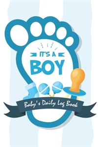 It's A Boy Baby's Daily Log Book