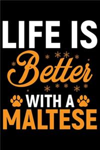Life Is Better With A Maltese