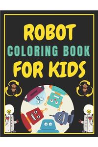 Robot Coloring Book for Kids