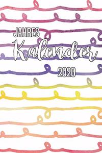 Jahres Kalender 2020